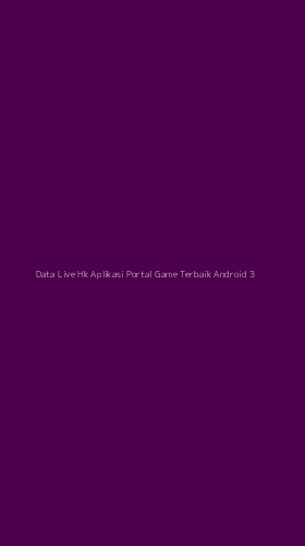 Tampilan Antarmuka Aplikasi Data Live Hk Aplikasi Portal Game Terbaik Android - 3