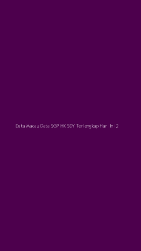 Tampilan Antarmuka Aplikasi Data Macau Data Sgp Hk Sdy Terlengkap Hari Ini - 2