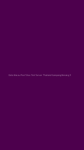 Tampilan Antarmuka Aplikasi Data Macau Pool Situs Slot Server Thailand Gampang Menang - 3