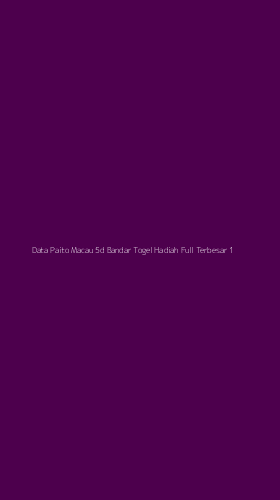 Tampilan Antarmuka Aplikasi Data Paito Macau 5d Bandar Togel Hadiah Full Terbesar - 1