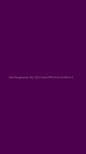 Tampilan Antarmuka Aplikasi Data Pengeluaran Sdy 2023 Game Rpg Android Offline - 4