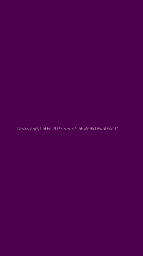 Tampilan Antarmuka Aplikasi Data Sidney Lotto 2025 Situs Slot Modal Awal Kecil - 1