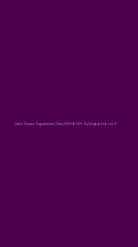 Tampilan Antarmuka Aplikasi Data Taiwan Togelmaster Data Sgp Hk Sdy Terlengkap Hari Ini - 3