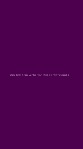 Tampilan Antarmuka Aplikasi Data Togel China Daftar Akun Pro Slot Internasional - 2