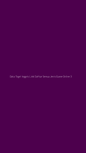 Tampilan Antarmuka Aplikasi Data Togel Inggris Link Daftar Semua Jenis Game Online - 3