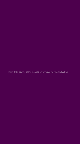 Tampilan Antarmuka Aplikasi Data Toto Macau 2025 Situs Rekomendasi Pilihan Terbaik - 4