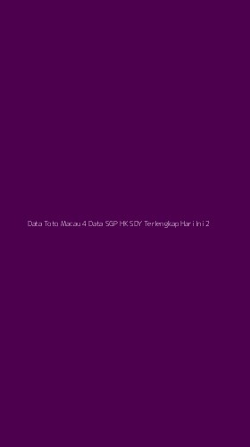 Tampilan Antarmuka Aplikasi Data Toto Macau 4 Data Sgp Hk Sdy Terlengkap Hari Ini - 2