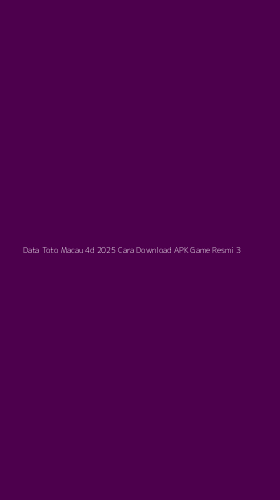 Tampilan Antarmuka Aplikasi Data Toto Macau 4d 2025 Cara Download Apk Game Resmi - 3