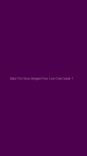 Tampilan Antarmuka Aplikasi Data Ttm Situs Dengan Fitur Live Chat Cepat - 1