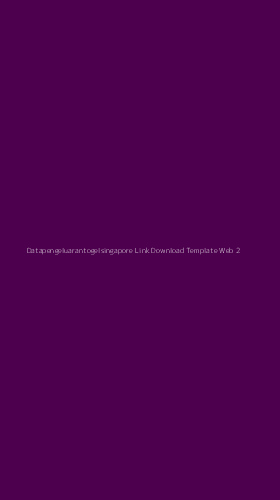 Tampilan Antarmuka Aplikasi Datapengeluarantogelsingapore Link Download Template Web - 2