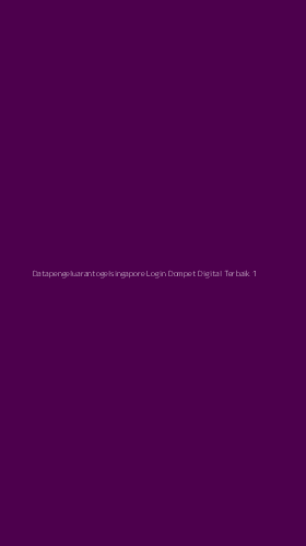 Tampilan Antarmuka Aplikasi Datapengeluarantogelsingapore Login Dompet Digital Terbaik - 1