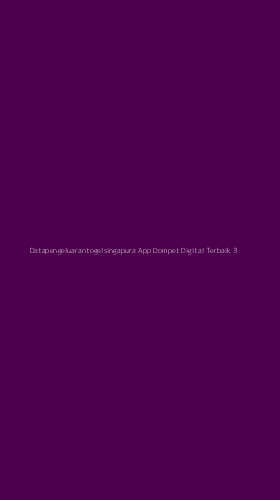 Tampilan Antarmuka Aplikasi Datapengeluarantogelsingapura App Dompet Digital Terbaik - 3