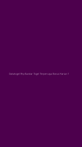 Tampilan Antarmuka Aplikasi Datatogel Rtp Bandar Togel Terpercaya Bonus Harian - 1