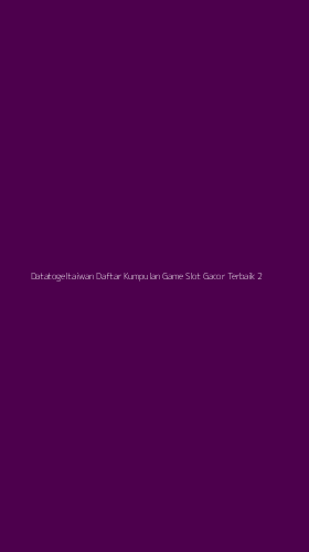 Tampilan Antarmuka Aplikasi Datatogeltaiwan Daftar Kumpulan Game Slot Gacor Terbaik - 2