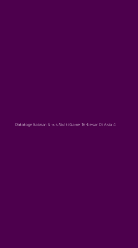 Tampilan Antarmuka Aplikasi Datatogeltaiwan Situs Multi Game Terbesar Di Asia - 4