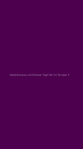 Tampilan Antarmuka Aplikasi Datatotomacau Link Keluaran Togel Hari Ini Tercepat - 3