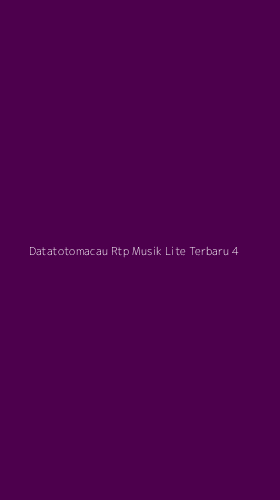 Tampilan Antarmuka Aplikasi Datatotomacau Rtp Musik Lite Terbaru - 4