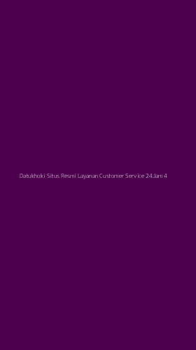 Tampilan Antarmuka Aplikasi Datukhoki Situs Resmi Layanan Customer Service 24jam - 4