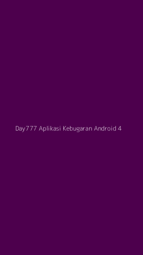 Tampilan Antarmuka Aplikasi Day777 Aplikasi Kebugaran Android - 4