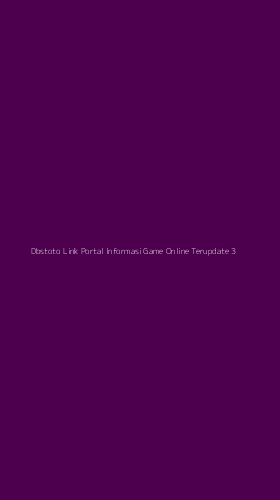 Tampilan Antarmuka Aplikasi Dbstoto Link Portal Informasi Game Online Terupdate - 3