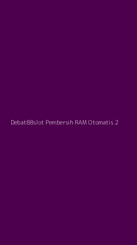 Tampilan Antarmuka Aplikasi Debat88slot Pembersih Ram Otomatis - 2