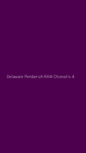 Tampilan Antarmuka Aplikasi Delaware Pembersih Ram Otomatis - 4