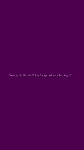 Tampilan Antarmuka Aplikasi Demopgsoft Bandar Online Dengan Winrate Tertinggi - 3