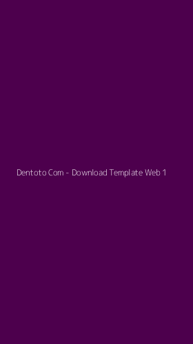 Tampilan Antarmuka Aplikasi Dentoto Com - Download Template Web - 1