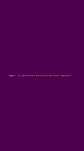 Tampilan Antarmuka Aplikasi Depoqq Link Alternatif Portal Informasi Game Online Terupdate - 4