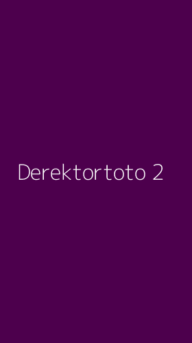 Tampilan Antarmuka Aplikasi Derektortoto - 2