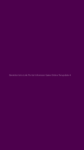 Tampilan Antarmuka Aplikasi Derektortoto Link Portal Informasi Game Online Terupdate - 4