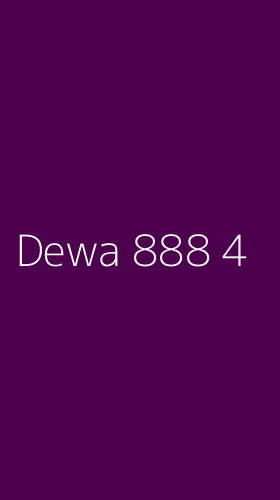 Tampilan Antarmuka Aplikasi Dewa 888 - 4