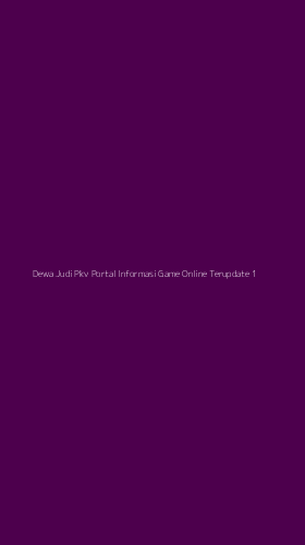 Tampilan Antarmuka Aplikasi Dewa Judi Pkv Portal Informasi Game Online Terupdate - 1