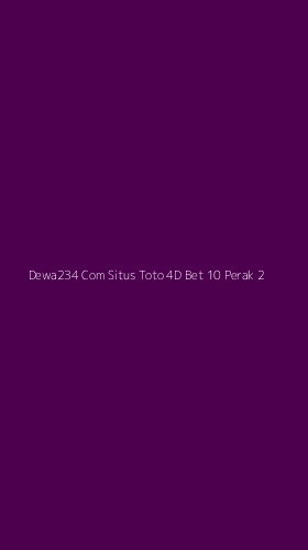 Tampilan Antarmuka Aplikasi Dewa234 Com Situs Toto 4d Bet 10 Perak - 2