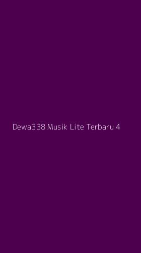 Tampilan Antarmuka Aplikasi Dewa338 Musik Lite Terbaru - 4