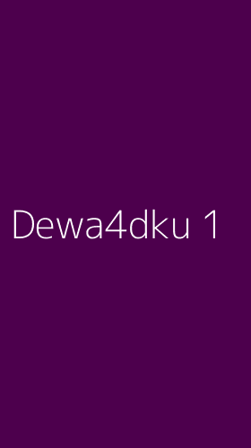 Tampilan Antarmuka Aplikasi Dewa4dku - 1