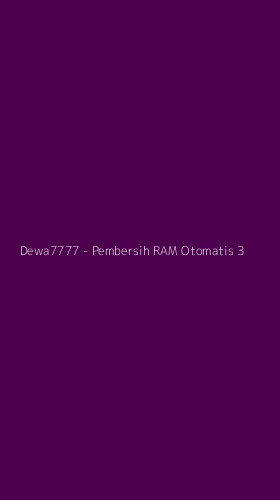 Tampilan Antarmuka Aplikasi Dewa7777 - Pembersih RAM Otomatis - 3