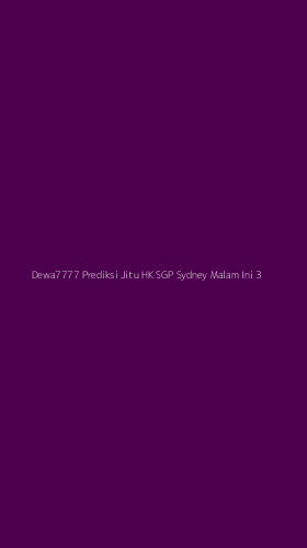 Tampilan Antarmuka Aplikasi Dewa7777 Prediksi Jitu Hk Sgp Sydney Malam Ini - 3
