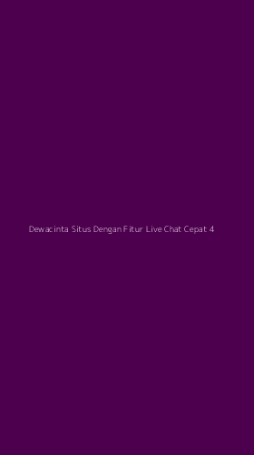 Tampilan Antarmuka Aplikasi Dewacinta Situs Dengan Fitur Live Chat Cepat - 4