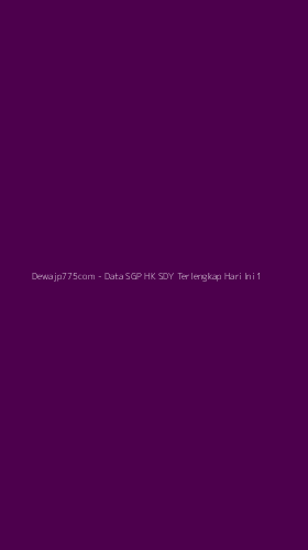 Tampilan Antarmuka Aplikasi Dewajp775com - 1