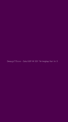 Tampilan Antarmuka Aplikasi Dewajp775com - 3