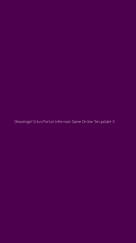 Tampilan Antarmuka Aplikasi Dewatogel Situs Portal Informasi Game Online Terupdate - 3