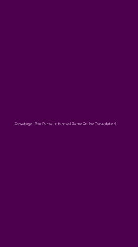 Tampilan Antarmuka Aplikasi Dewatogell Rtp Portal Informasi Game Online Terupdate - 4