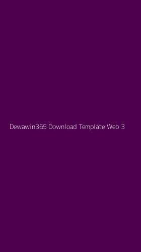 Tampilan Antarmuka Aplikasi Dewawin365 Download Template Web - 3