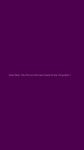 Tampilan Antarmuka Aplikasi Dewi Dewi Toto Portal Informasi Game Online Terupdate - 1