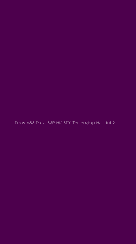 Tampilan Antarmuka Aplikasi Dexwin88 Data Sgp Hk Sdy Terlengkap Hari Ini - 2