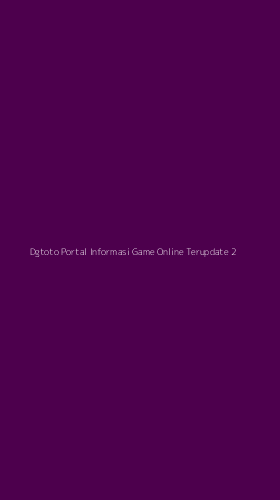 Tampilan Antarmuka Aplikasi Dgtoto Portal Informasi Game Online Terupdate - 2