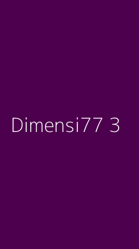 Tampilan Antarmuka Aplikasi Dimensi77 - 3