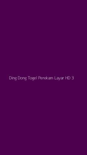 Tampilan Antarmuka Aplikasi Ding Dong Togel Perekam Layar Hd - 3
