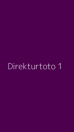 Tampilan Antarmuka Aplikasi Direkturtoto - 1